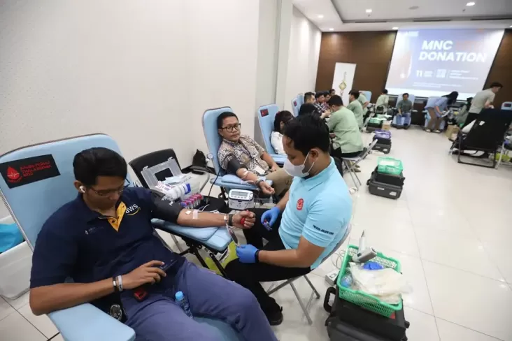 Peserta Donor Darah MNC Peduli Terkesan dengan Proses yang Mudah dan Menyenangkan