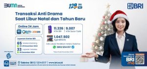 Mengatasi Tantangan Transaksi saat Liburan Natal 2024 dengan BRI