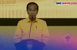 Presiden Jokowi Dijemput Golkar di Hari Jadi ke-60, Bakal Berubah dari Banteng ke Pohon Beringin?