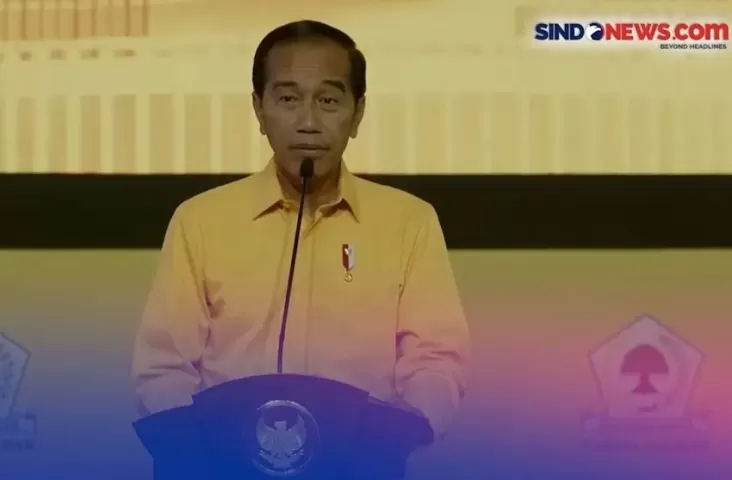 Presiden Jokowi Dijemput Golkar di Hari Jadi ke-60, Bakal Berubah dari Banteng ke Pohon Beringin?