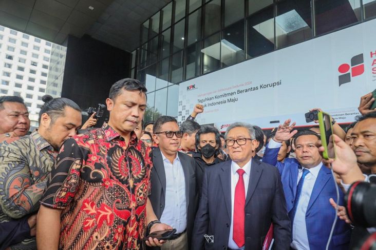 KPK Interogasi Hasto Selama 3 Jam, Ternyata Tak Memakai Rompi Oranye Setelah Bebas dari Penjara