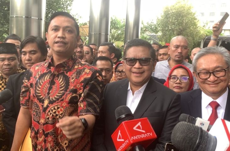 Hasto Kristiyanto: Datang Bersemangat ke KPK untuk Berikan Keterangan Terbaiknya