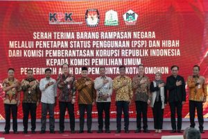 Rampasan Negara Senilai Rp18,52 Millar Diserahkan ke Pihak Terkait di Aceh dan Tomohon