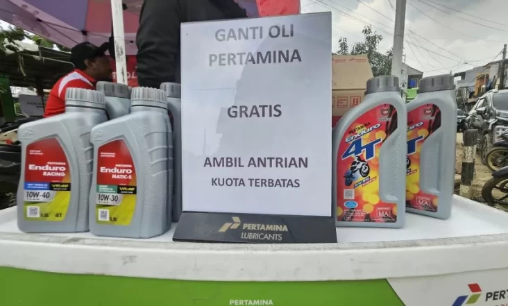 Pertamina Sediakan Layanan Gratis Ganti Oli untuk 1.000 Kendaraan Terkena Dampak Banjir di Jabodetabek