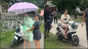 Lisa Blackpink Mengguncang Thailand dengan Mengendarai BeAT Karbu, Netizen Bereaksi