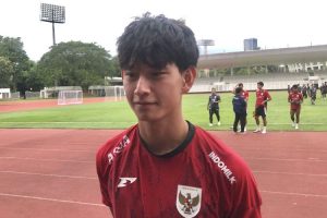 Luke Xavier Keet Tampil Percaya Diri Pakai Jersey Indonesia