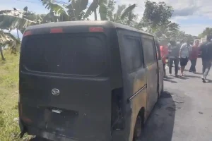 Mobil Uang Bank BUMN Terbakar, Bawa Rp 4,6 Miliar Rusak Rp 1 M