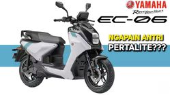 Apa Itu Antri Pertalite? Yamaha EC 06, Skuter Listrik Stylish dengan Jarak Tempuh 160 KM