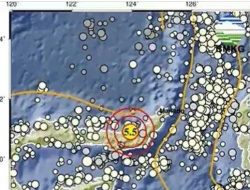 Gempa M4,3 Guncang Amurang Sulut Pagi Ini, Info BMKG
