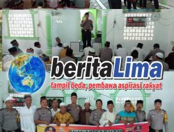 Bhabinkamtibmas Polsek Bosar Maligas Simalungun Shalat Jumat Bersama 65 Jemaah