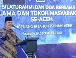 Bupati Aceh Tenggara Minta Prabowo Jadi Presiden Seumur Hidup