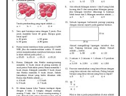 55 Soal Matematika Kelas 3: Siap Hadapi Ulangan dan Ujian Sekolah