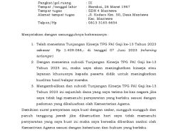 Persetujuan Pencairan THR TPG 100% dan Gaji 13 Bulan Februari 2026, Ini Alasannya