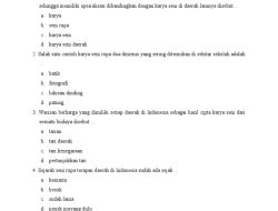50 Soal TKA Seni Budaya Kelas 6 SD Semester 2 2026 + Jawaban