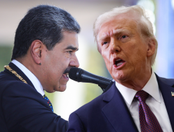 Trump tunjukkan foto penangkapan Presiden Venezuela Maduro: Tangan dikunci, mata tertutup
