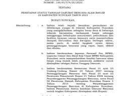 Status Darurat Banjir Ditetapkan 27 Januari, Pemkab Ungkap Alasannya