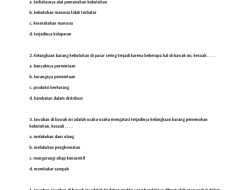 Contoh Kegiatan Ekonomi Agraris? Soal IPS Kelas 8 SMP Semester 2