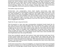 Susunan Naskah Pidato yang Benar dan Jawaban Soal Bahasa Indonesia Kelas 6 TKA Ulangan