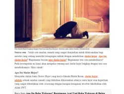 Niat, Tata Cara, dan Bacaan Doa Setelah Sholat Hajat yang Diamalkan Nabi Muhammad SAW