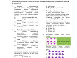 Latihan Soal Informatika Kelas 9 Bab 7: Algoritma dan Pemrograman