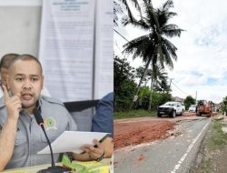 Jalan Longsor Km 28 Batuah Kukar Segera Diperbaiki, BBPJN Kaltim Perkuat Lereng