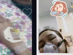 Ayu Ting Ting sakit, tangan diinfus dan pakai nebulizer, pekerjaan terhambat