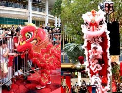 Meriahkan Imlek, 5 Lokasi di Jakarta Tampilkan Lion Dance