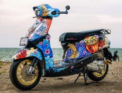 Yamaha Grand Filano Hybrid Berubah Total dengan Grafis Jepang