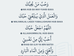 Doa Cinta kepada Allah dan Dicintai oleh-Nya