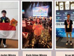 Kayla Velove Siswi SD Stella Gracia School Lampung Juara Matematika Singapura