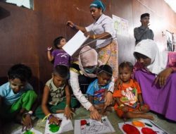 Anak Rohingya di Pekanbaru Berbicara Tentang Cita-Cita, Kami Ingin Sekolah