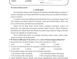 Jawaban Soal TKA Bahasa Jawa Kelas 6 Semester 2: Pilihan Ganda & Esai Ujian Akhir