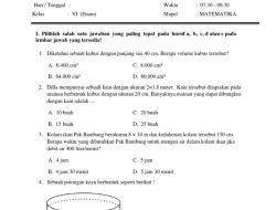 Contoh Soal Matematika SD 2026 dan Jawabannya