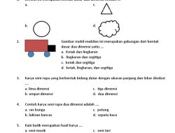 25 Soal PTS SBDP Kelas 3 SD Semester 2 2026 + Jawaban
