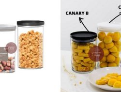 7 rekomendasi toples kaca untuk kue lebaran