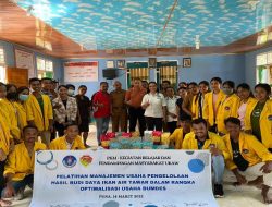 UKAW Kupang Latih Guru SMK Malaka Kelola Produk Perikanan