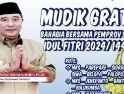 Daftar 10 Rute Mudik Gratis Sulsel, Pendaftaran 10 Maret di Dishub