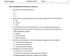 Soal HOTS Bab 1: Jiwa Pancasila dalam Pendidikan SMA Kelas 11